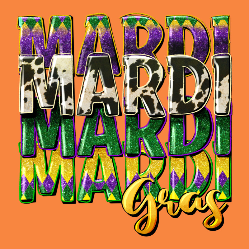 Cowhide Mardi Gras Premium Sweatshirt by CowGirlArtShop | Teevron