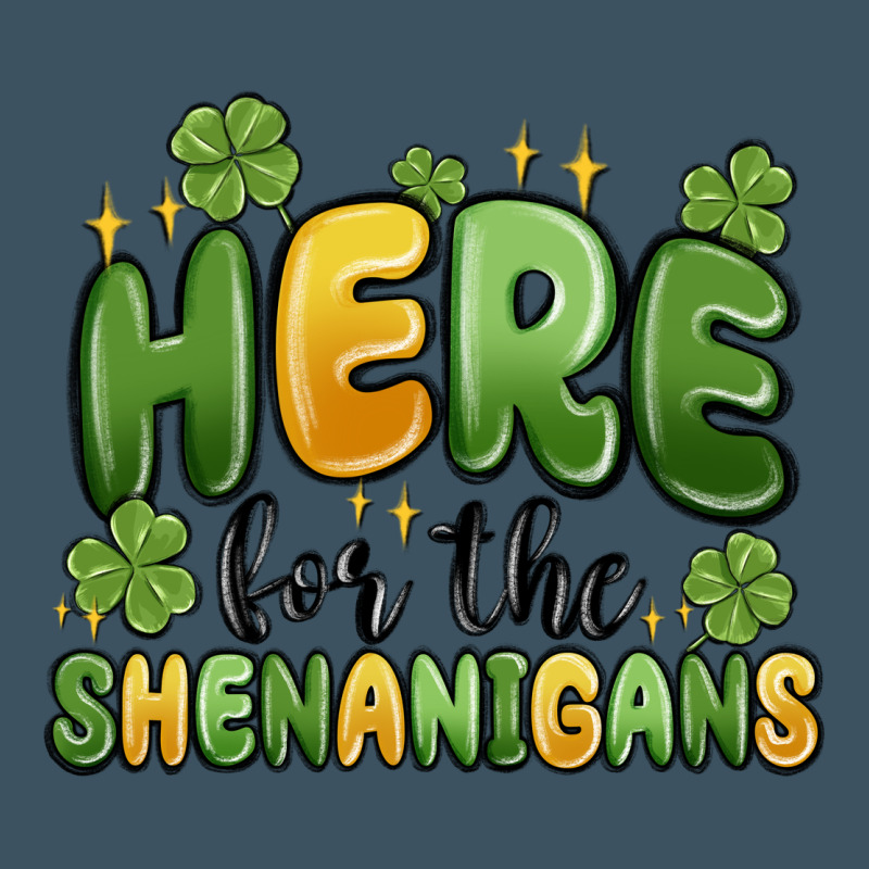 Here For The Shenanigans Urban Heavy Tee by MaliasSmallBusiness | Teevron