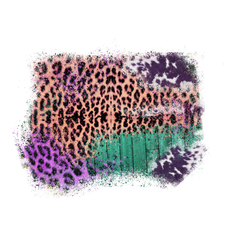 Leopard, Cowhide, Wood Pattern Frame Premium Tee by Bettercallsaul | Teevron