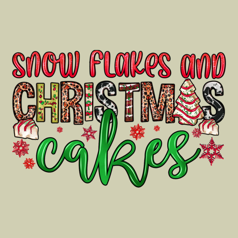 Snowflakes And Christmas Cakes Heavy Core Tee by JahusDesignShop | Teevron