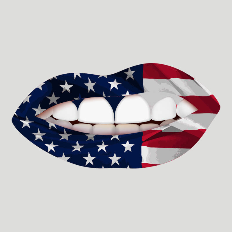 Lips American Flag Zipper Hoodie by Bettercallsaul | Teevron
