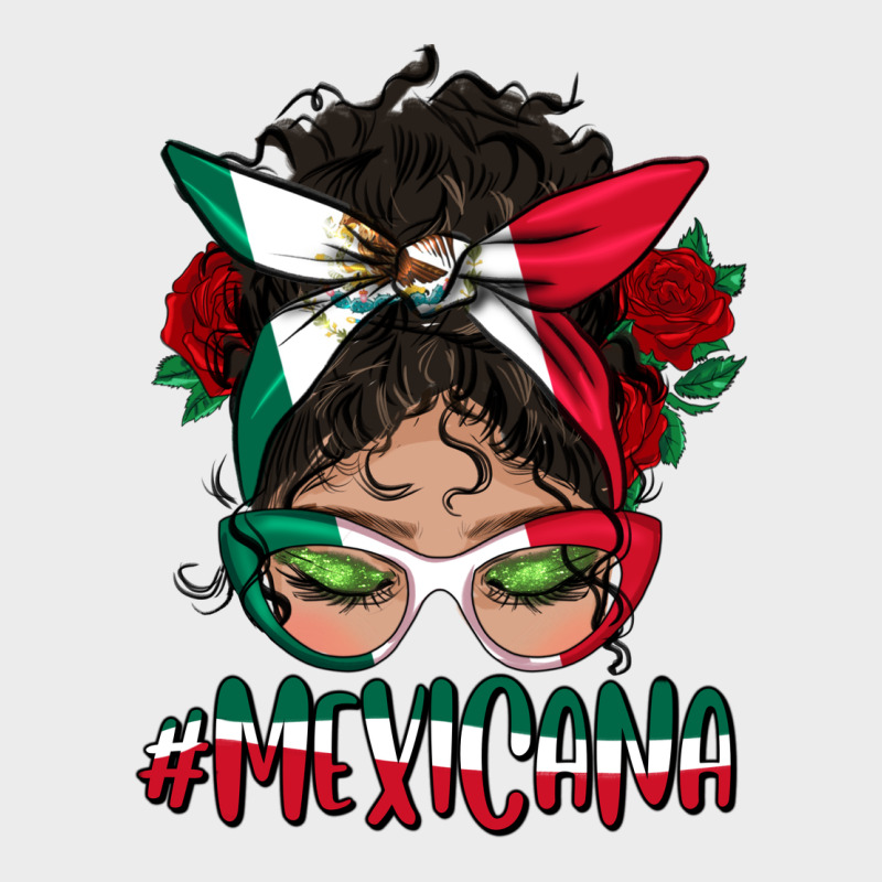 Mexicana Messy Bun Mama Urban Hoodie by BundleAndBundleShop | Teevron