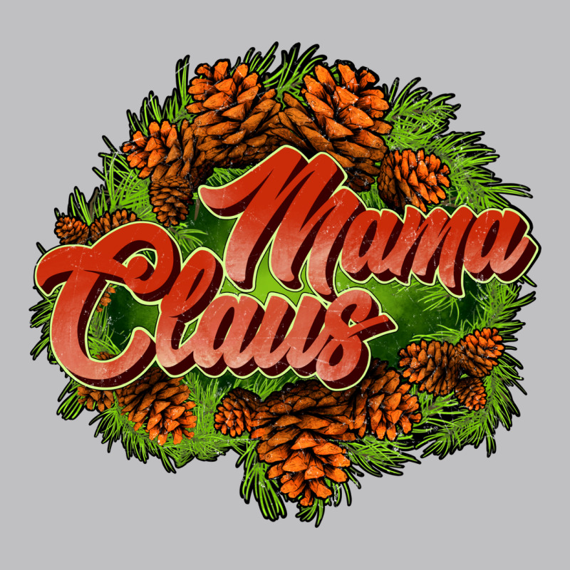 Mama Claus Cone Long Sleeve Tee by JahusDesignShop | Teevron