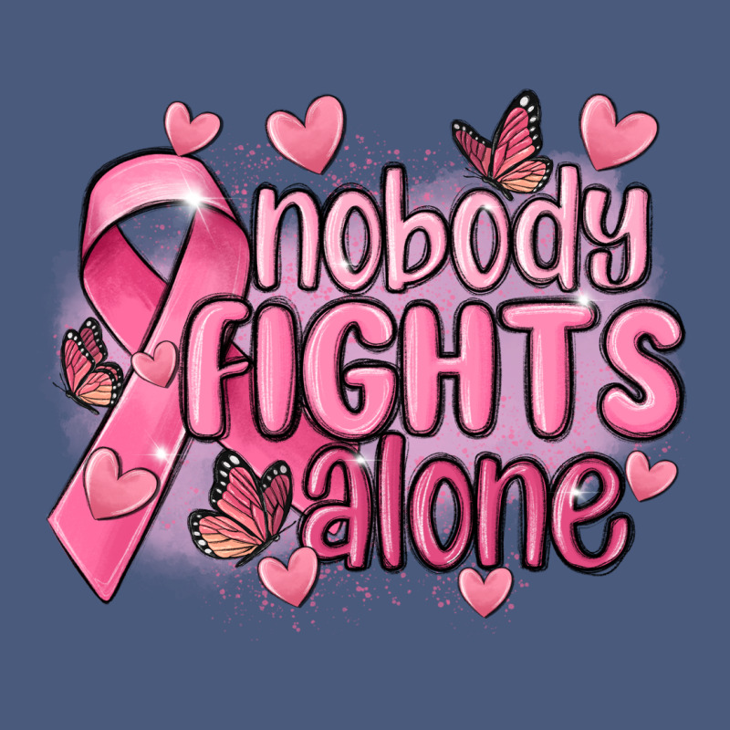 Nobody Fights Alone Cancer Vintage Hoodie by MaliasSmallBusiness | Teevron