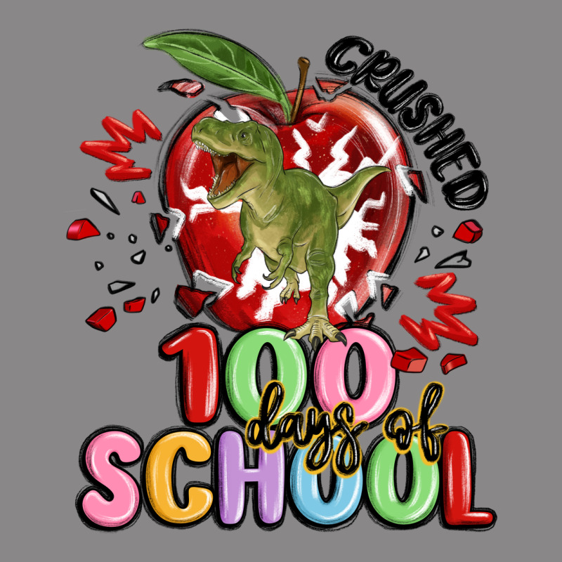 Crushed 100 Days Of School Vintage Tee by MaliasSmallBusiness | Teevron