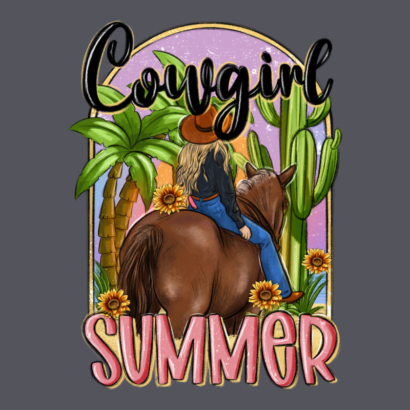 Cowgirl Summer Vintage Hoodie by MaliasSmallBusiness | Teevron