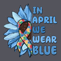 In April We Wear Blue Vintage Hoodie | Teevron