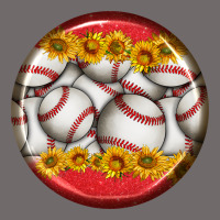 Baseball With Sunflower Round Earrings Urban Hoodie | Teevron