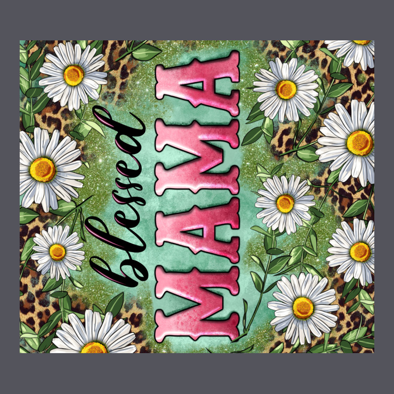 Blessed Mama With Daisy And Leopard Vintage Hoodie by RanaPortraitStore | Teevron