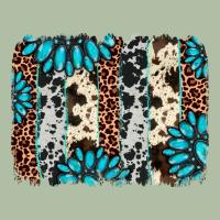 Gemstone Leopard Cowhide Brushstroke Urban Heavy Tee | Teevron