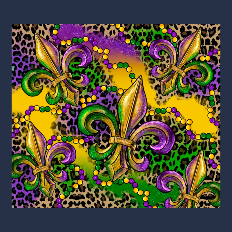 Mardi Gras Fleur De Lis Premium Hoodie by CowGirlArtShop | Teevron