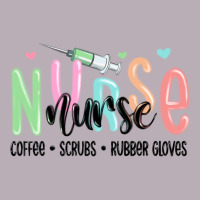 Coffee Scrubs Rubber Gloves Nurse Vintage Tee | Teevron