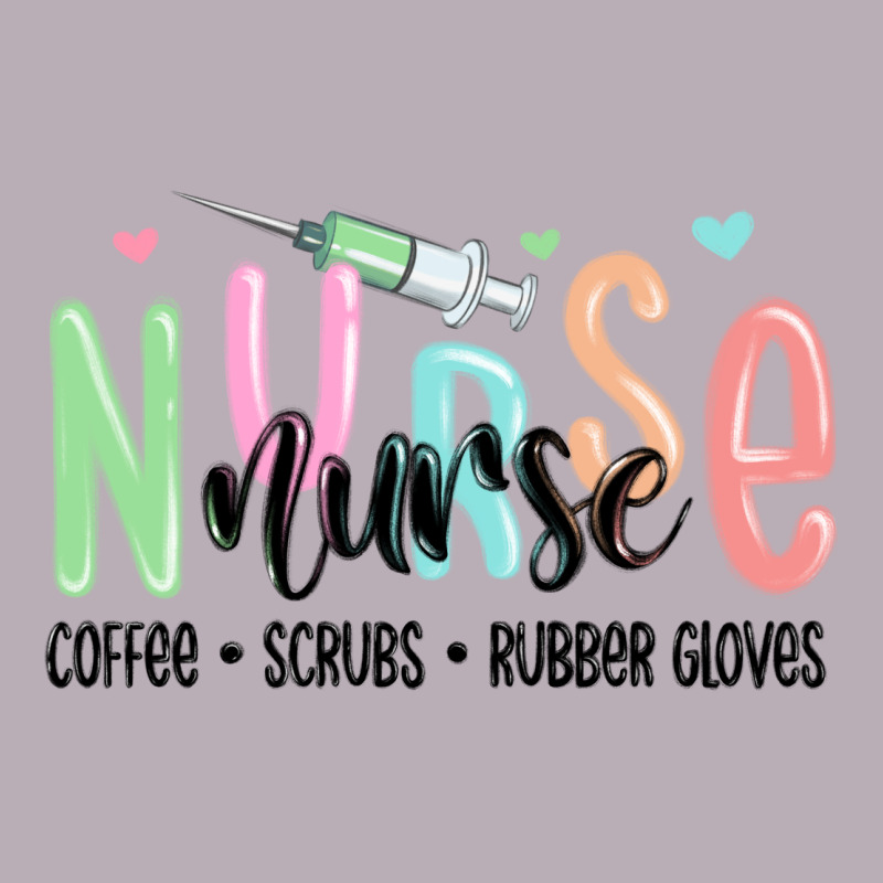 Coffee Scrubs Rubber Gloves Nurse Vintage Tee by MaliasSmallBusiness | Teevron