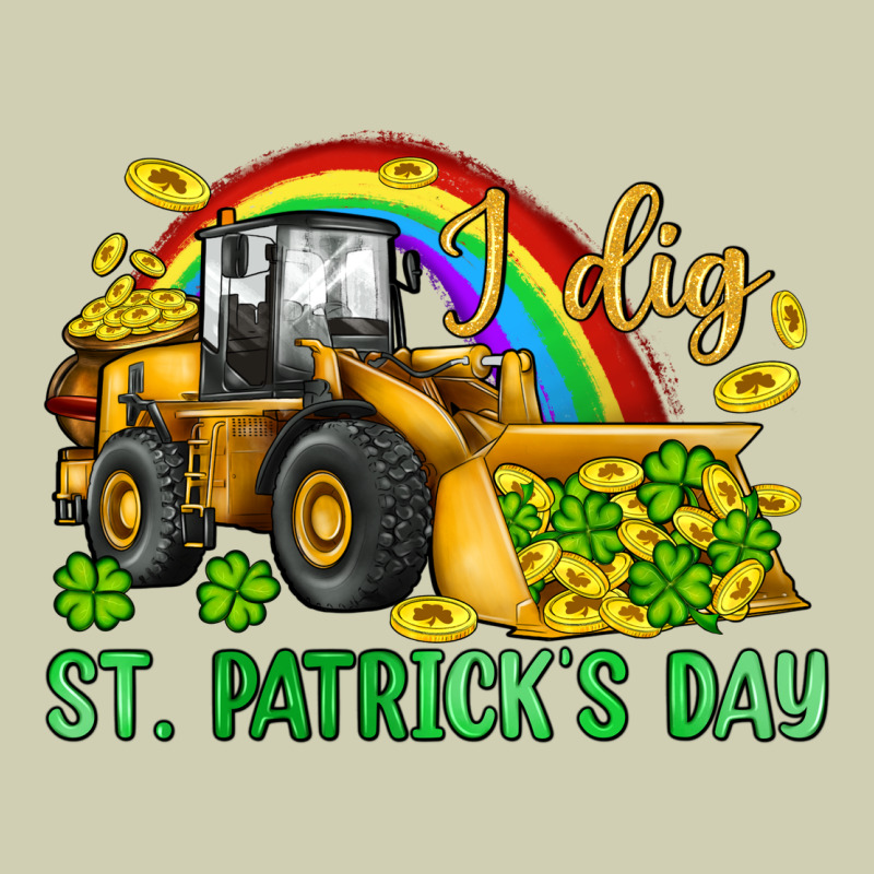 I Dig St Patrick S Day Bulldozer Heavy Core Tee by JahusDesignShop | Teevron