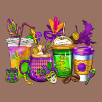 Mardi Gras Coffee Cups Cowgirl Premium Hoodie | Teevron