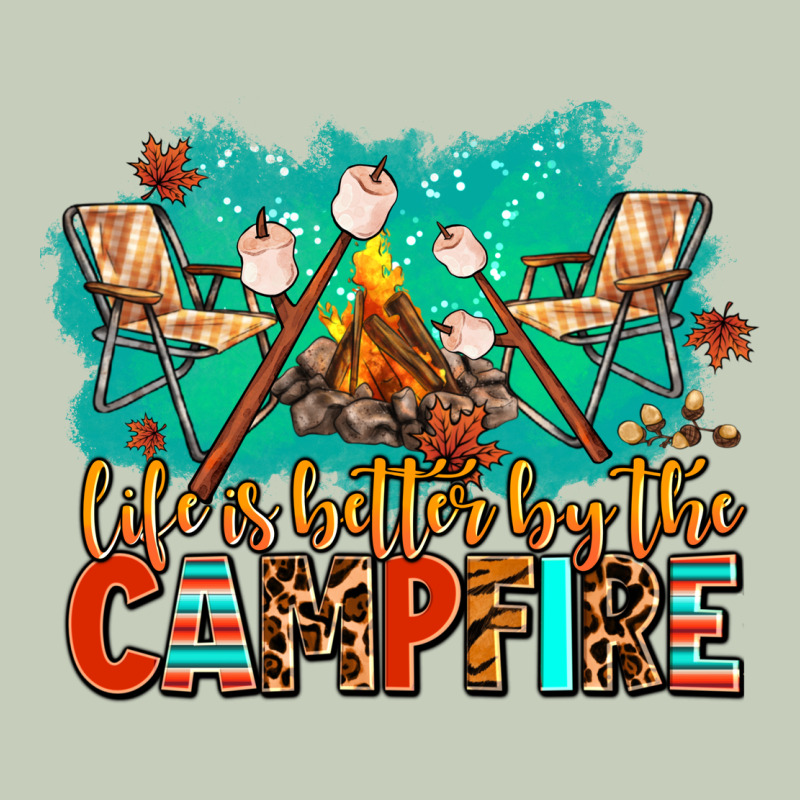 Life Is Better By The Campfire Ladies Tee by AdoDesignShop | Teevron
