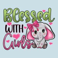 Blessed With Girls Ladies Tee | Teevron