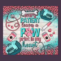 Every Patient Leaves A Paw Print In My Heart Heavyweight Hoodie | Teevron