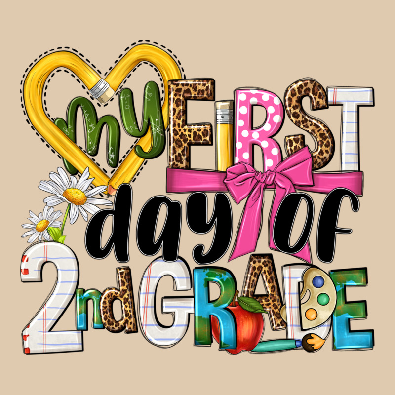 My First Day Of 2nd Grade Heavyweight Sweatshirt by NancyCooperArtShop | Teevron