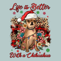 Christmas Life Is Better With A Chihuahua Heavy Core Tee | Teevron