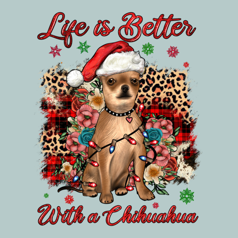 Christmas Life Is Better With A Chihuahua Heavy Core Tee by JahusDesignShop | Teevron
