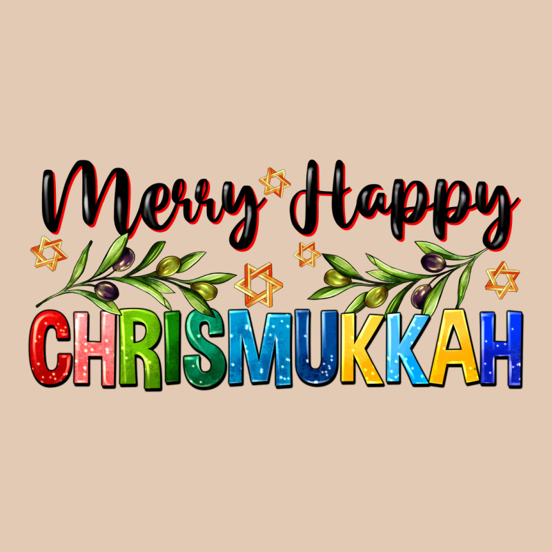 Merry Happy Chrismukkah With Olive Branch Urban Hoodie by FaDigitalArtStudio | Teevron
