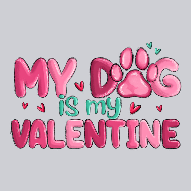 My Dog Is My Valentine Classic Tee by MaliasSmallBusiness | Teevron