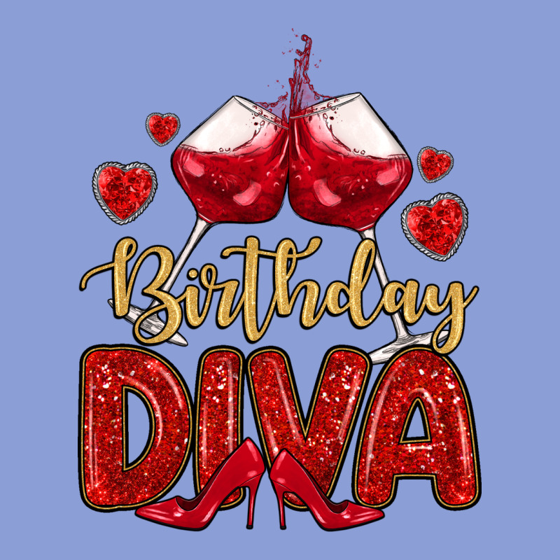 Birthday Diva Long Sleeve Tee by MaliasSmallBusiness | Teevron