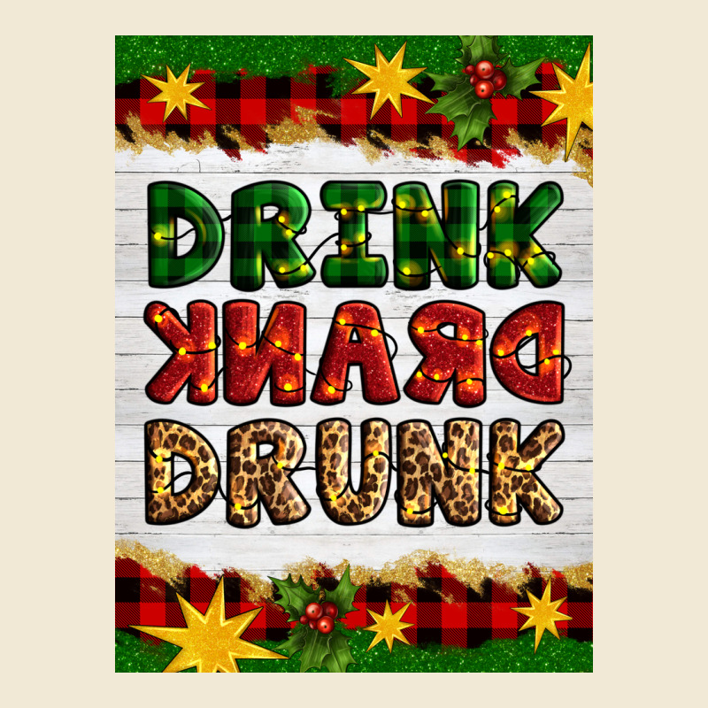 Christmas Drink Drank Drunk Premium Tee by Artiststas | Teevron