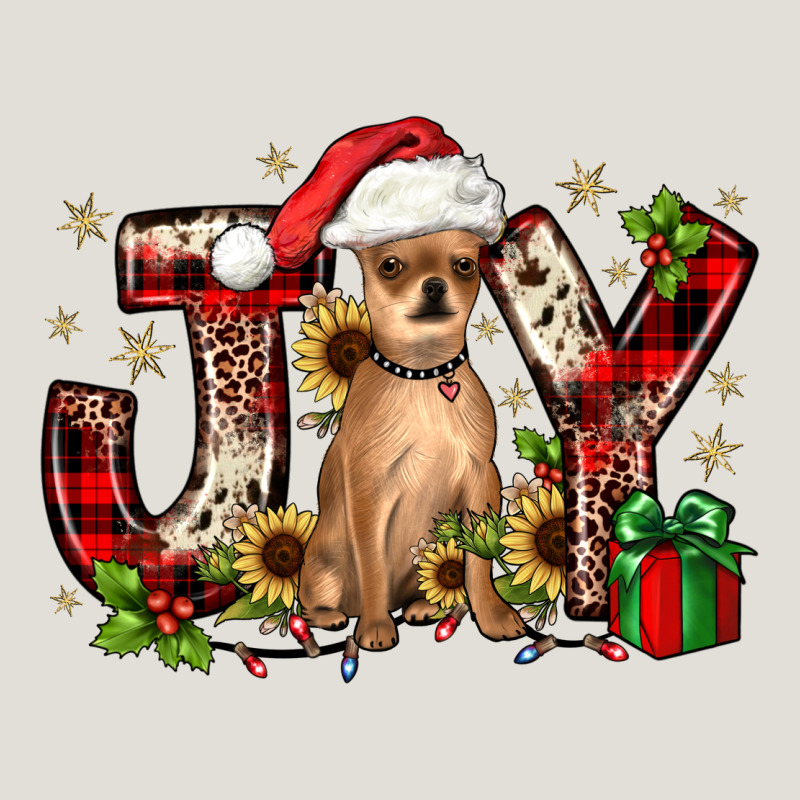 Christmas Joy Chihuahua Heavy Core Tee by JahusDesignShop | Teevron