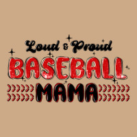Loud And Proud Baseball Mama Vintage Hoodie | Teevron