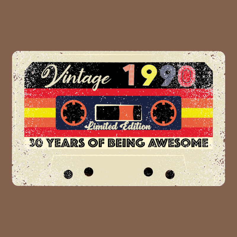 30th Birthday 30 Years 1990 Retro Tape Cassette Zipper Hoodie by Bettercallsaul | Teevron