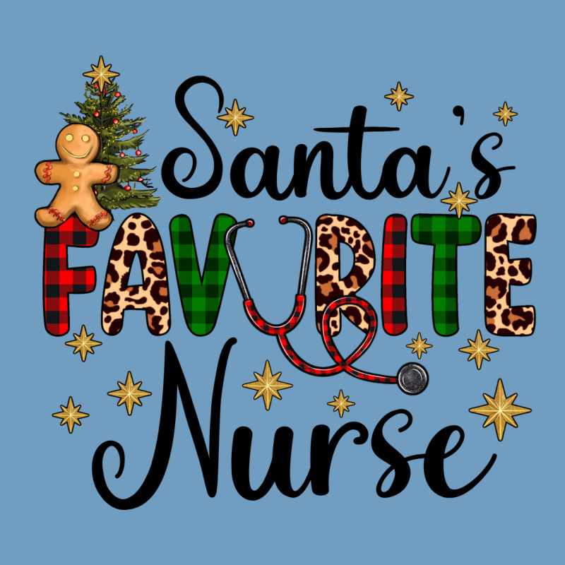 Santa's Favorite Nurse Urban Heavy Tee by AdoDesignShop | Teevron
