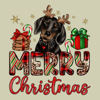 Merry Christmas Dachshund Heavy Core Tee | Teevron
