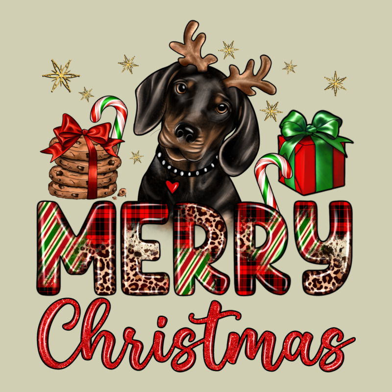 Merry Christmas Dachshund Heavy Core Tee by JahusDesignShop | Teevron