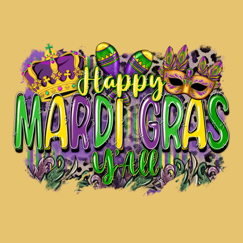 Happy Mardi Gras Yall Premium Sweatshirt by CowGirlArtShop | Teevron