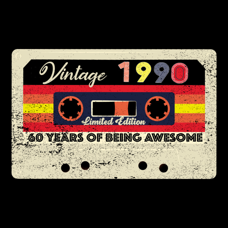 Vintage 1990 60th Birthday Cassette 30 Years Old 60 Years Zipper Hoodie by Bettercallsaul | Teevron