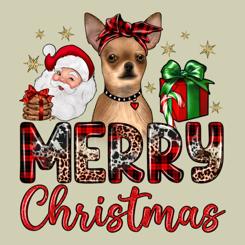 Merry Christmas Chihuahua Heavy Core Tee by JahusDesignShop | Teevron