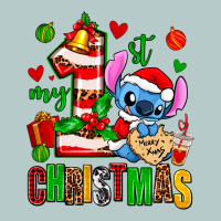 My First Christmas Stitch Heavy Core Tee | Teevron
