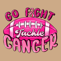 Go Fight Tackle Cancer Vintage Hoodie | Teevron