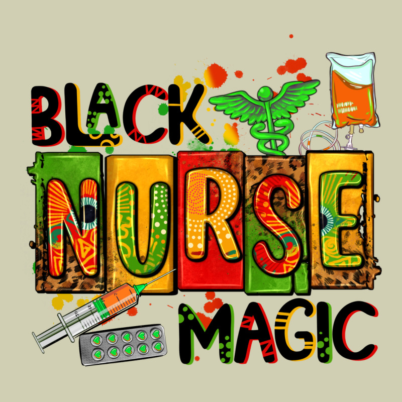 Black Nurse Magic Heavy Core Tee by AdoDesignShop | Teevron