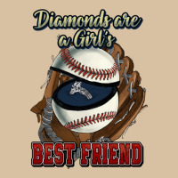 Diamonds Are A Girl's Best Friend Baseball Heavyweight Hoodie | Teevron
