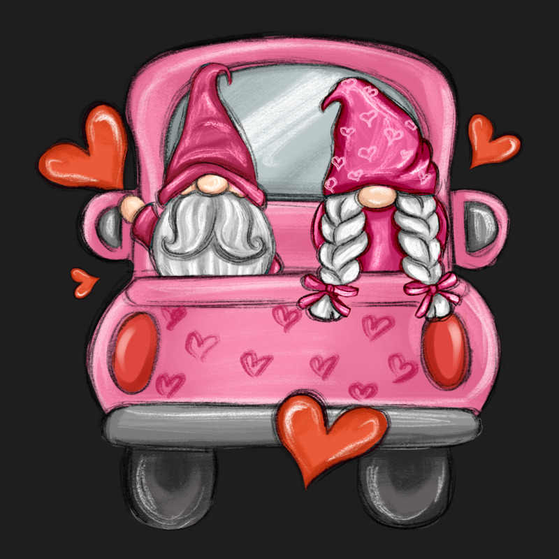Valentines Day Gnome Truck Classic Tee by MaliasSmallBusiness | Teevron