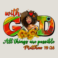 With God All Things Are Possible Juneteenth Heavy Core Tee | Teevron