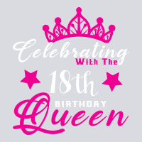 Celebrating With The 18th Birthday Queen Zipper Hoodie | Teevron