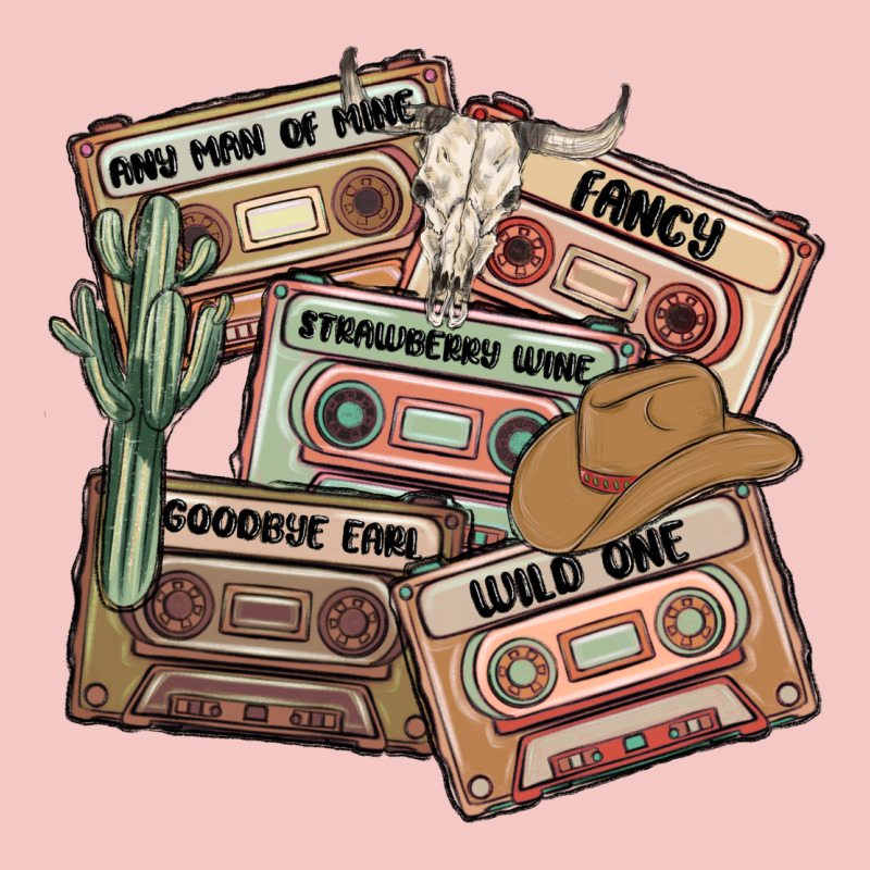 90s Country Cassette Tapes Urban Heavy Tee by MaliasSmallBusiness | Teevron