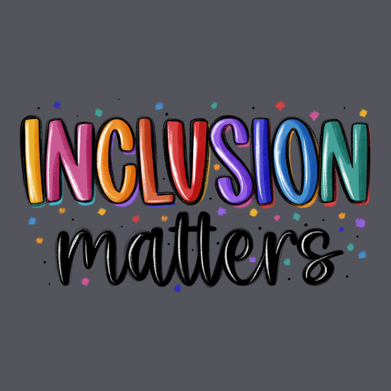 ınclusion Matters Vintage Hoodie by MaliasSmallBusiness | Teevron