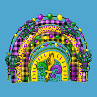 Mardi Gras Rainbow And Fleur De Lis Premium Hoodie | Teevron