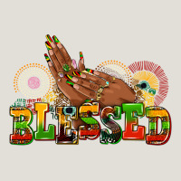 Blessed Afro Woman Hands Heavy Core Tee | Teevron