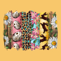 Easter Brushstroke With Quail Eggs Daisy And Bunny Vintage Hoodie | Teevron